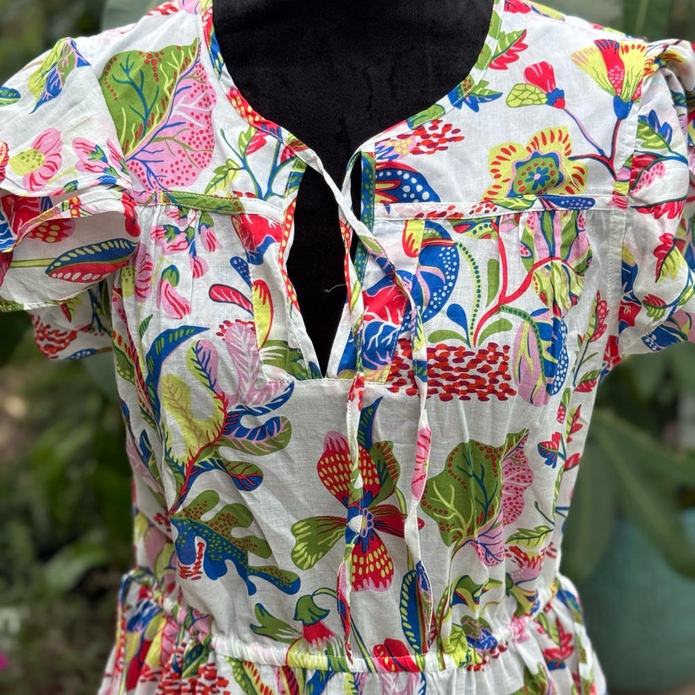 Colorful Floral Boho Dress J.MgLaughlin